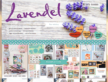 Tablet Screenshot of kadoenhobbyshoplavendel.nl